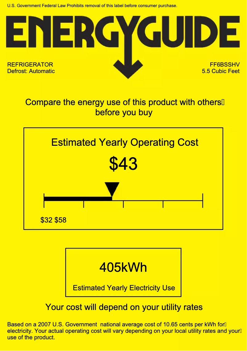 Imagen de la primera página del manual del dispositivo FF6BSSHV