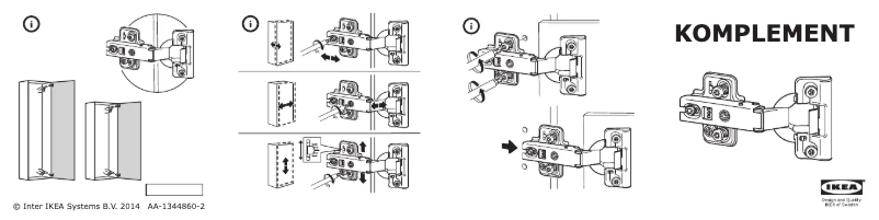 Página 1 del manual Manual de usuario Ikea KOMPLEMENT 002.145.05