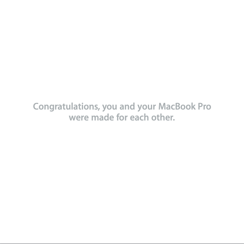 Page n°1 - Manuel utilisateur Apple MC024T/A