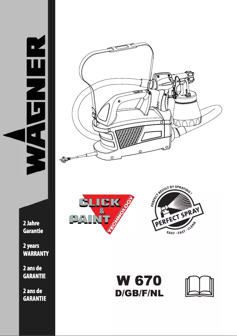 Image de la première page du manuel de l'appareil W 670