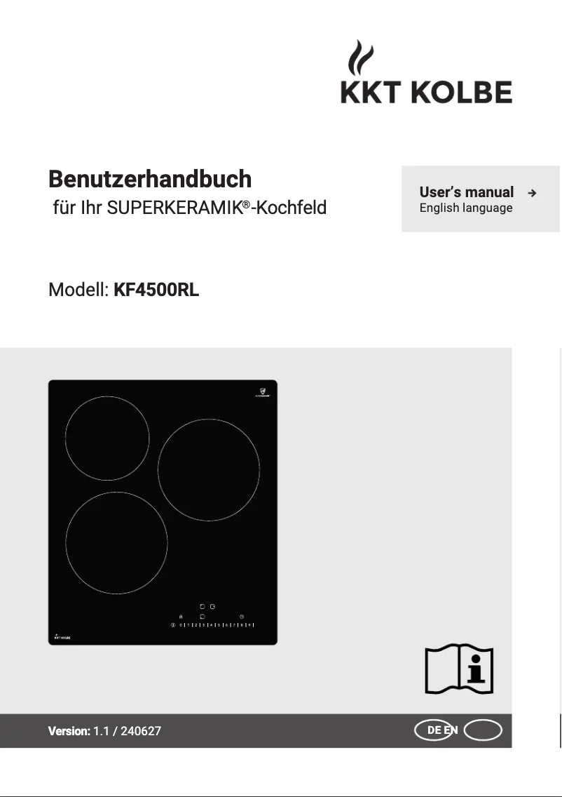 Image de la première page du manuel de l'appareil KF4500RL