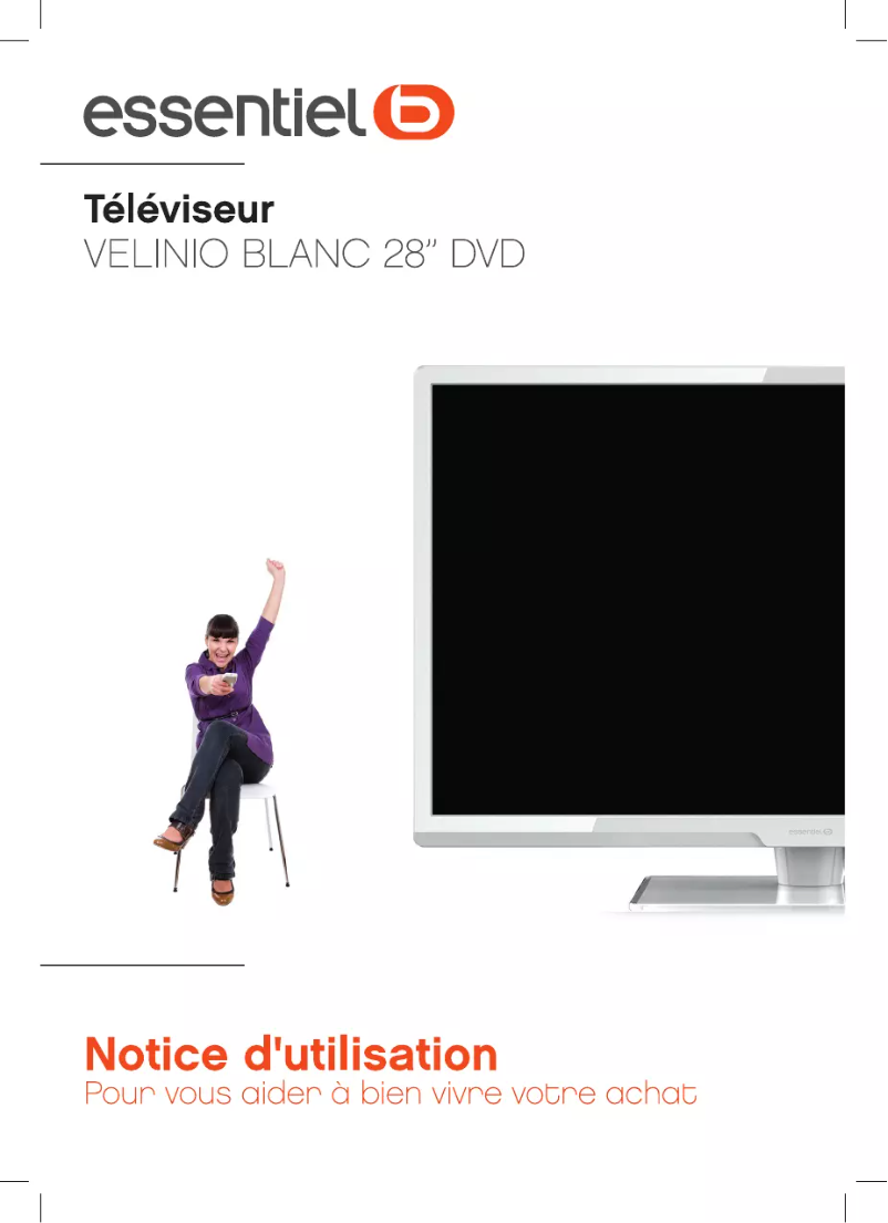 Image de la première page du manuel de l'appareil VELINIO 28''