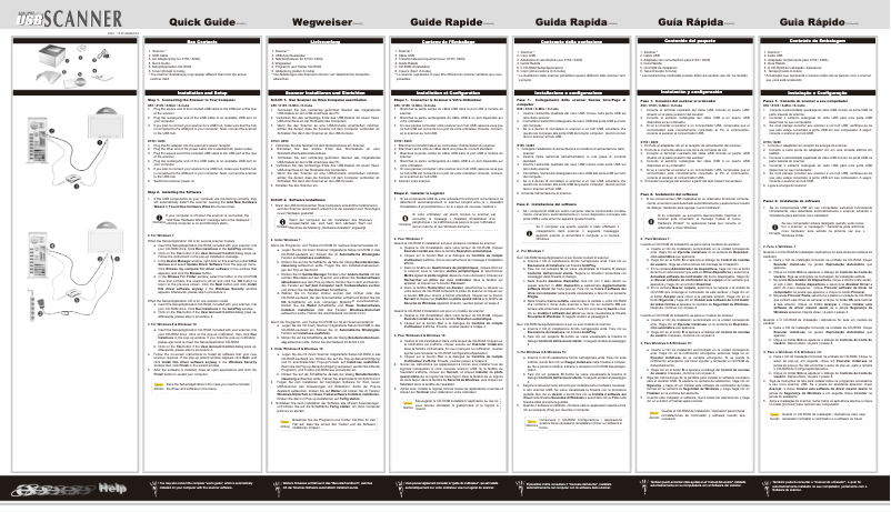 Page n°1 - Manuel utilisateur Plustek SecureScan X100