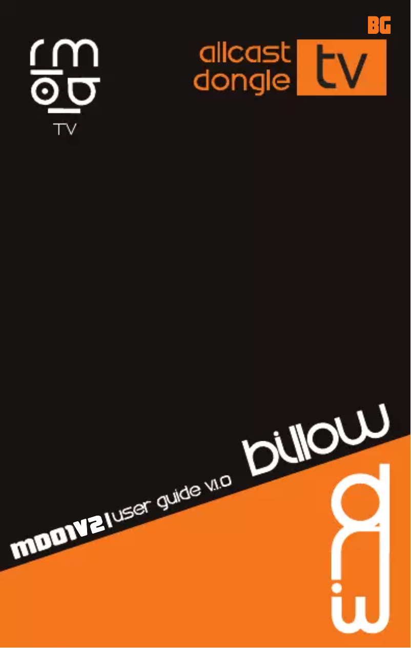 Imagen de la primera página del manual del dispositivo MD01V2