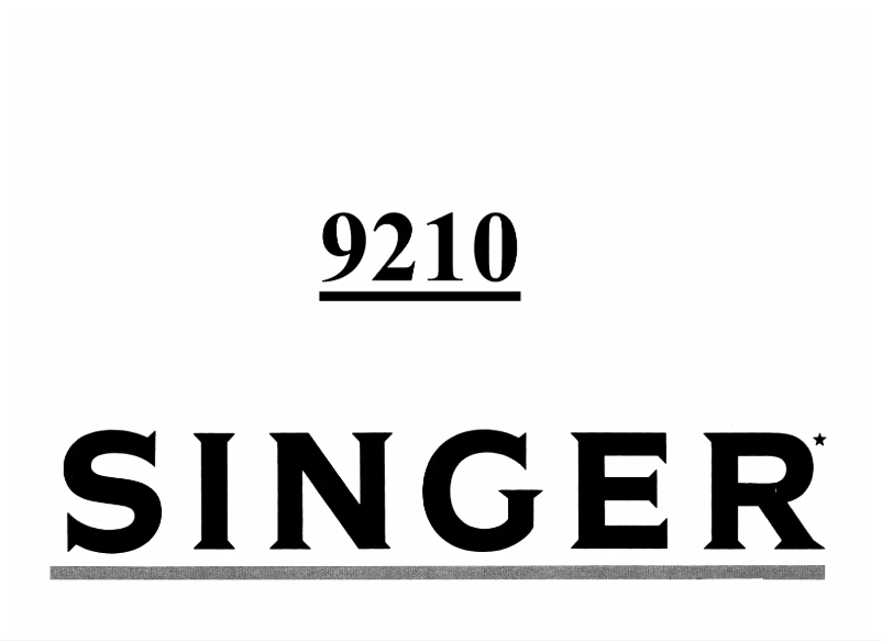 Imagen de la primera página del manual del dispositivo 9210