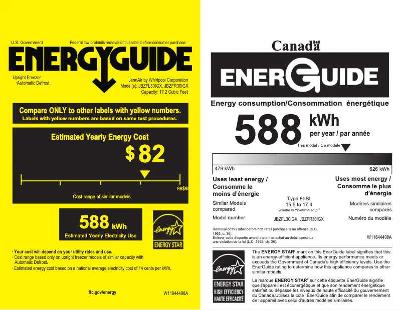 Image de la première page du manuel de l'appareil JBZFL30IGX