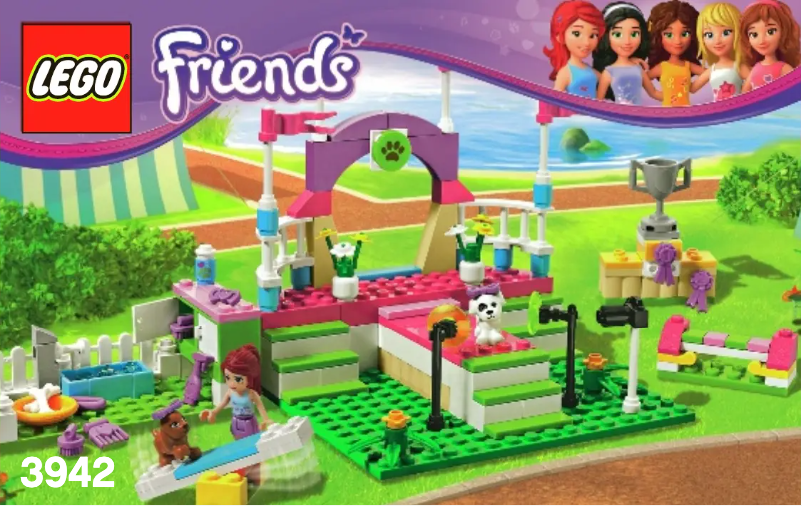 Page 1 de la notice Manuel utilisateur Lego Heartlake Dog Show