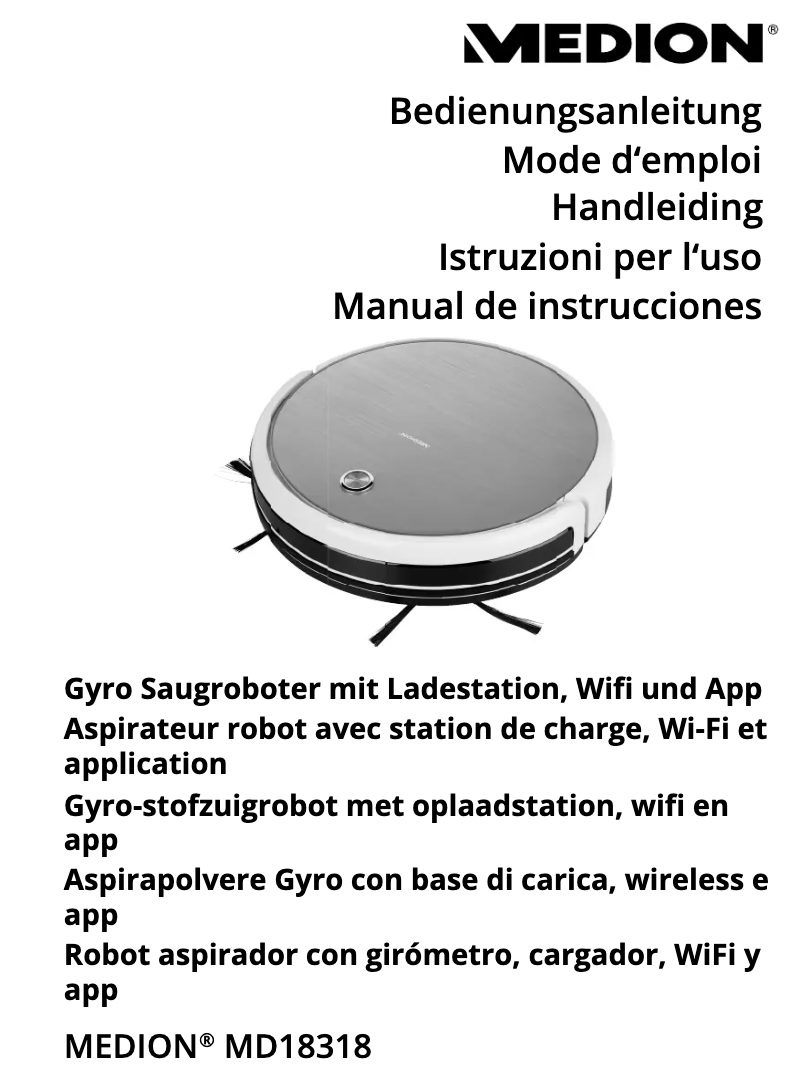 Page n°1 - Manuel utilisateur Medion MD 18318