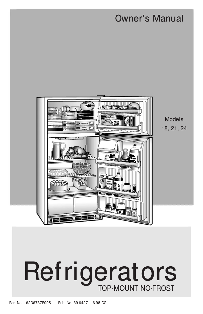 Page n°1 - Manuel d'utilisation et d'entretien Hotpoint CTX21DIBWW