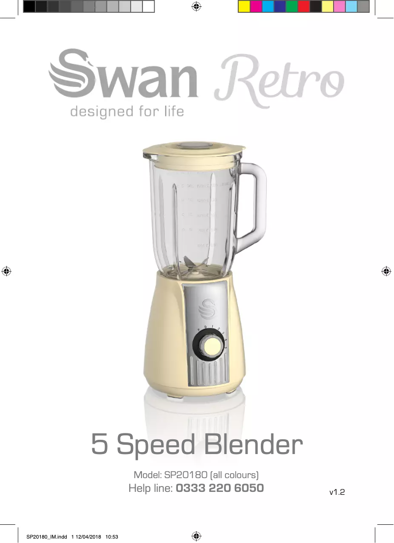 Page 1 de la notice Manuel utilisateur Swan SP20180BN