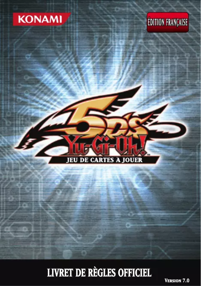 Page n°1 - Manuel utilisateur Konami Yu-Gi-Oh