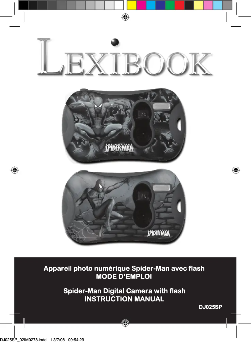 Página 1 del manual Manual de usuario Lexibook DJ025SP