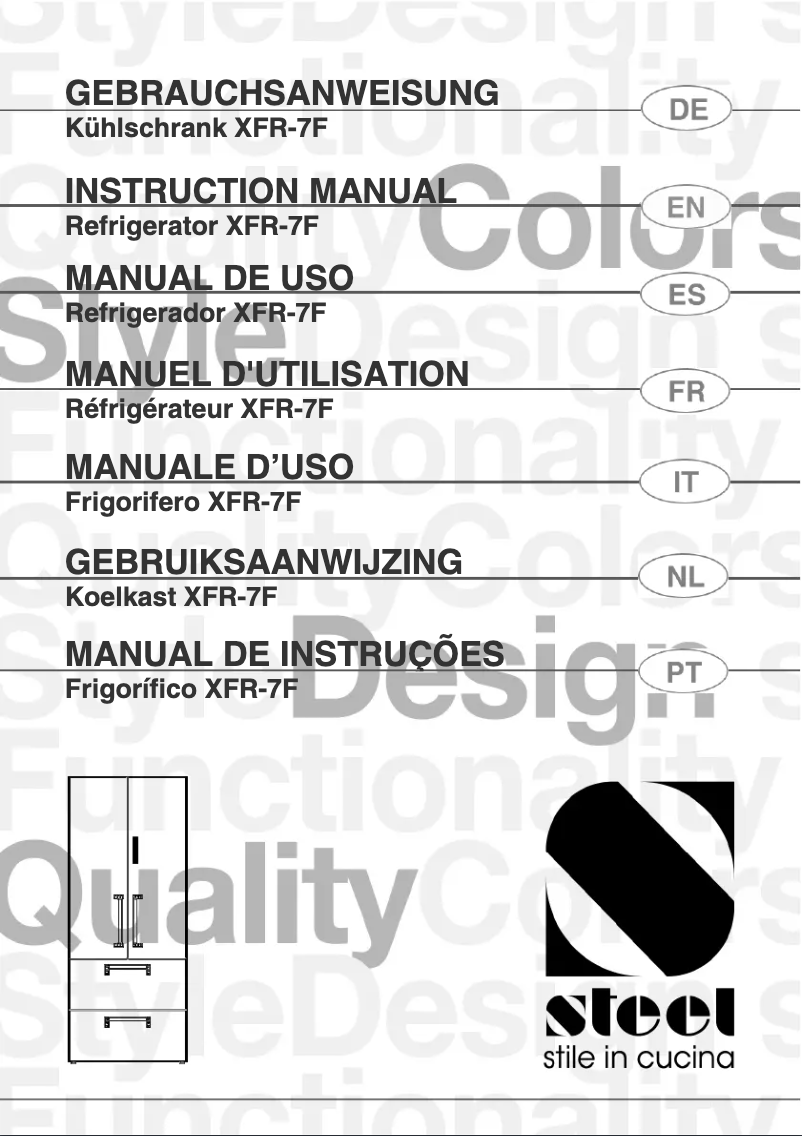 Imagen de la primera página del manual del dispositivo XFR-7F