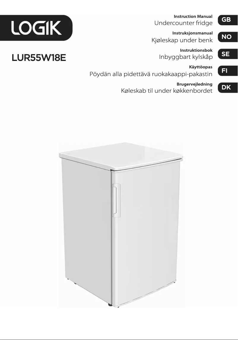 Page 1 de la notice Manuel utilisateur Logik LUR55W18E