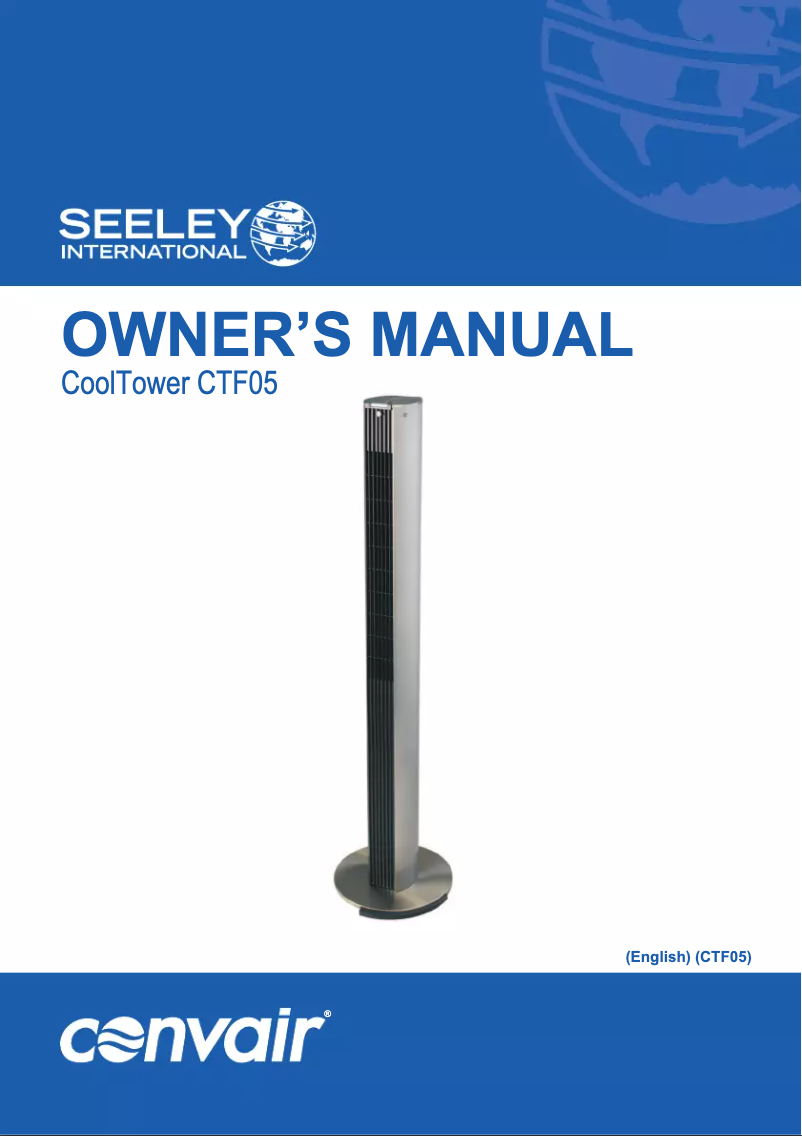 Page n°1 - Manuel utilisateur Convair CTF05