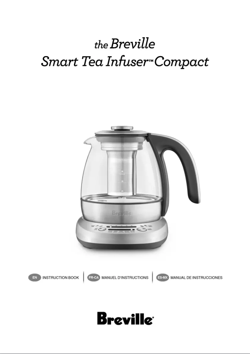 Page 1 de la notice Manuel utilisateur Breville Smart Tea Infuser Compact BTM500