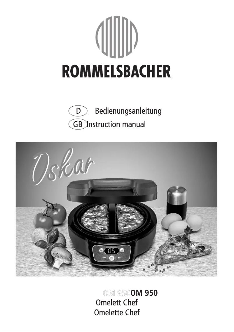 Página 1 del manual Manual de usuario Rommelsbacher OM 950