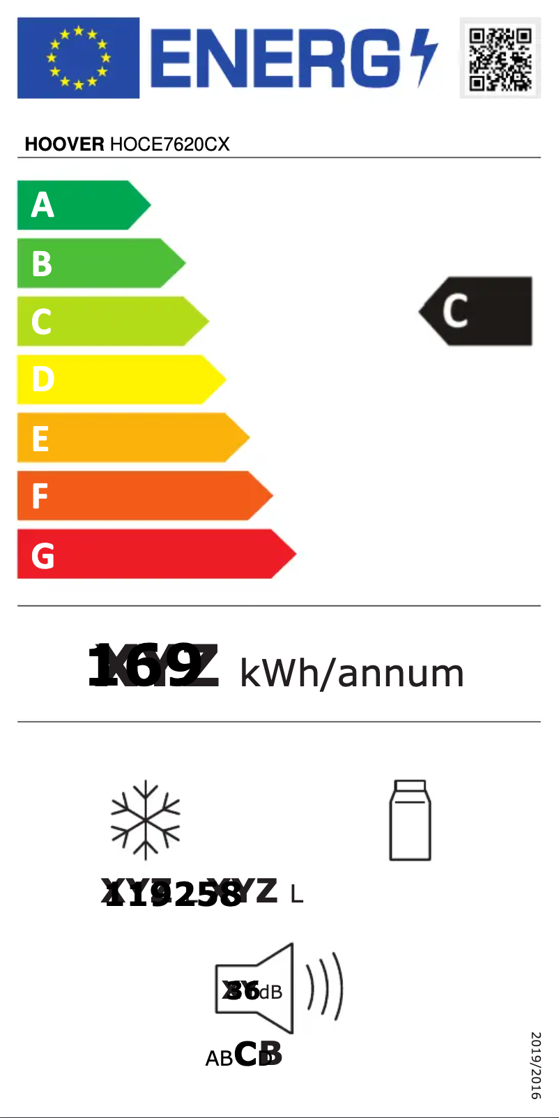 Imagen de la primera página del manual del dispositivo HOCE7620CX