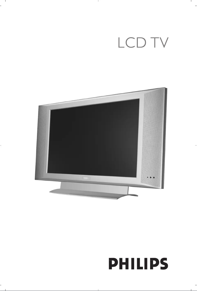 Image de la première page du manuel de l'appareil 20PF4110