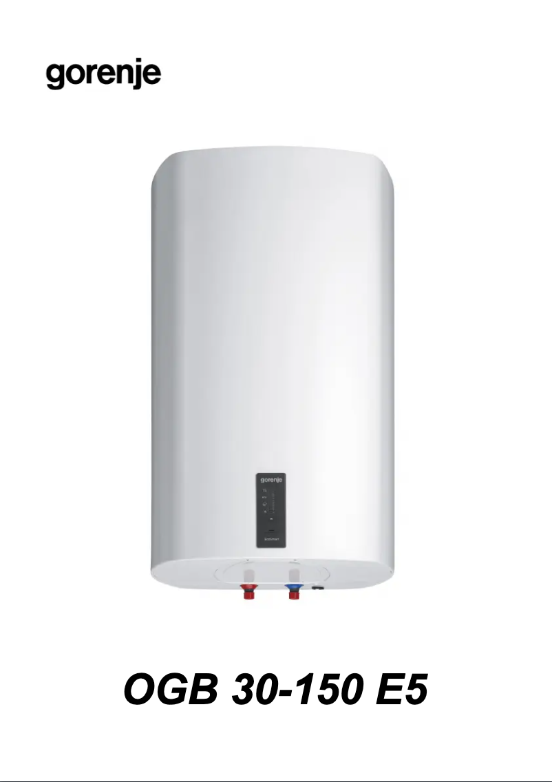 Page n°1 - Manuel utilisateur Gorenje OGB120OR