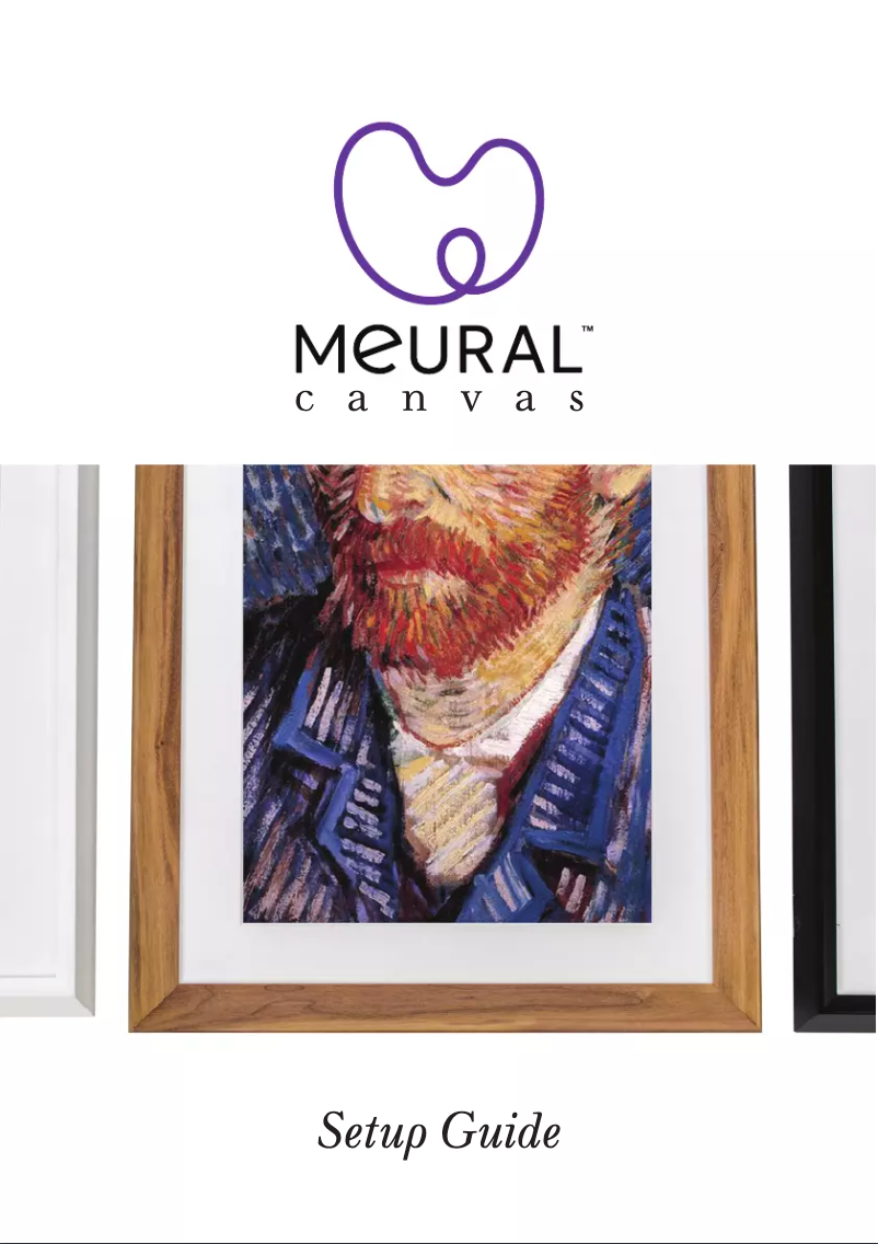 Page 1 of the manual Quick Start Guide Meural MC315GDW