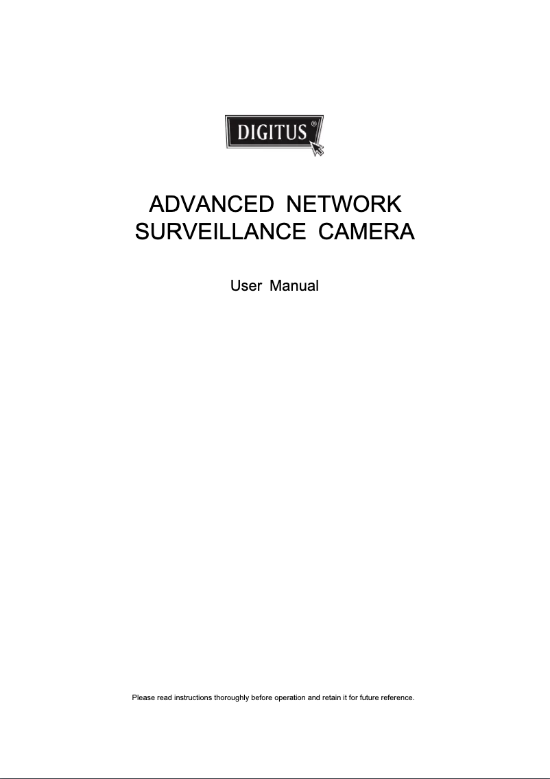 Page n°1 - Manuel utilisateur Digitus DN-16060-1