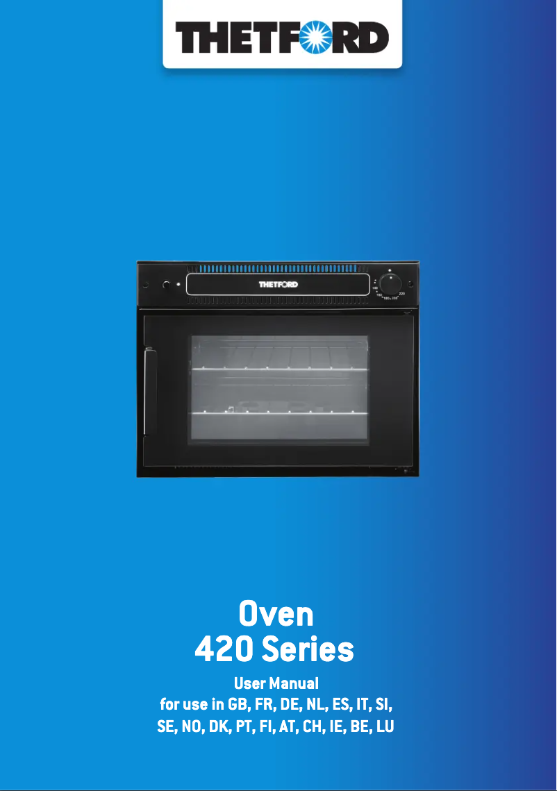 Page 1 de la notice Manuel utilisateur Thetford 420