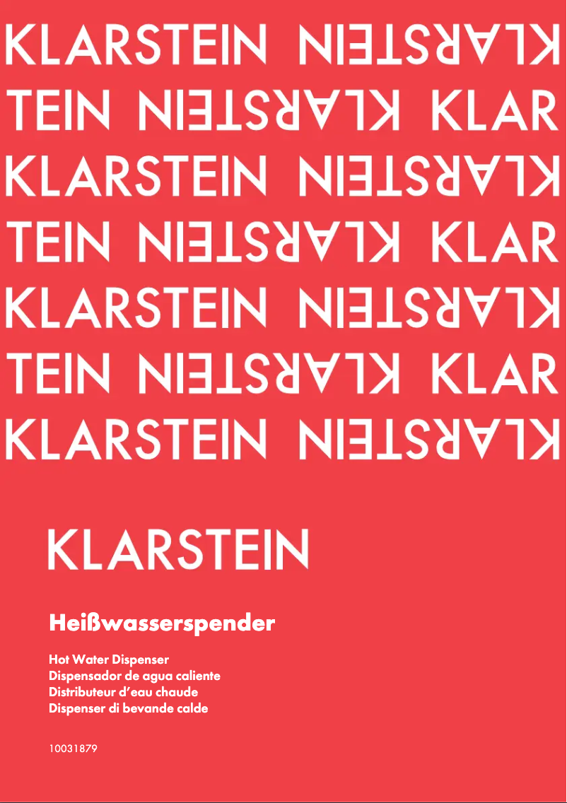 Imagen de la primera página del manual del dispositivo Hotcano