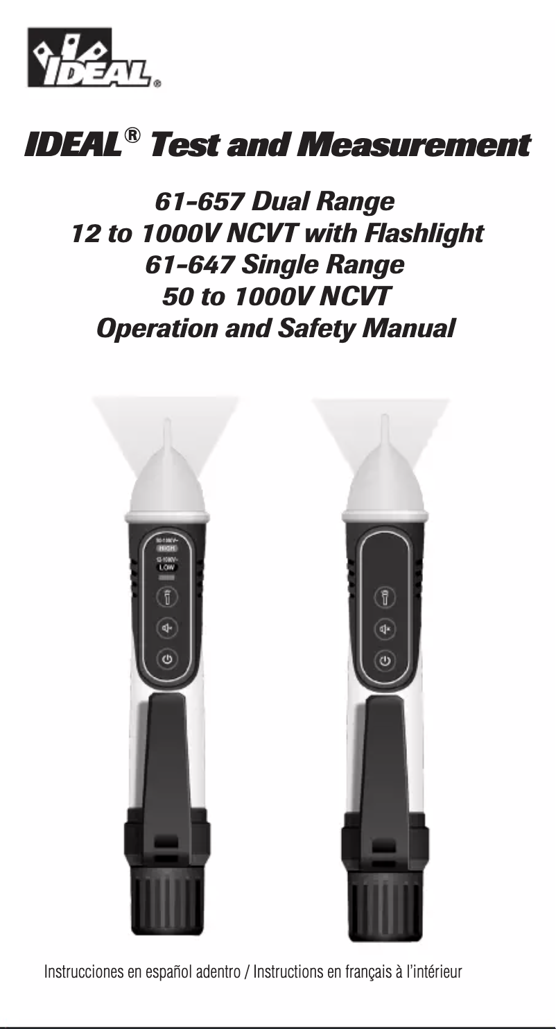 Image de la première page du manuel de l'appareil 61-647