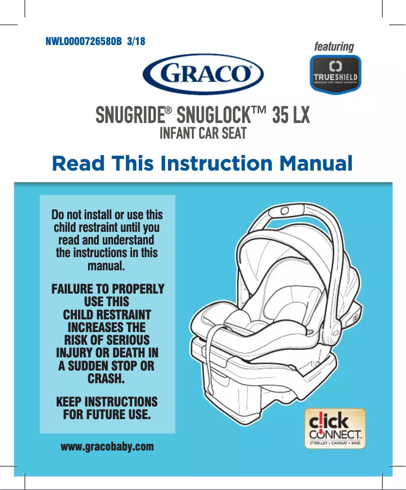Page n°1 - Manuel utilisateur Graco SnugRide SnugLock 35 LX