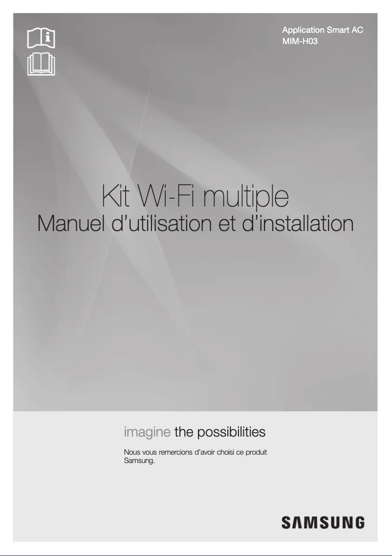 Page 1 de la notice Manuel utilisateur Samsung MIM-H03
