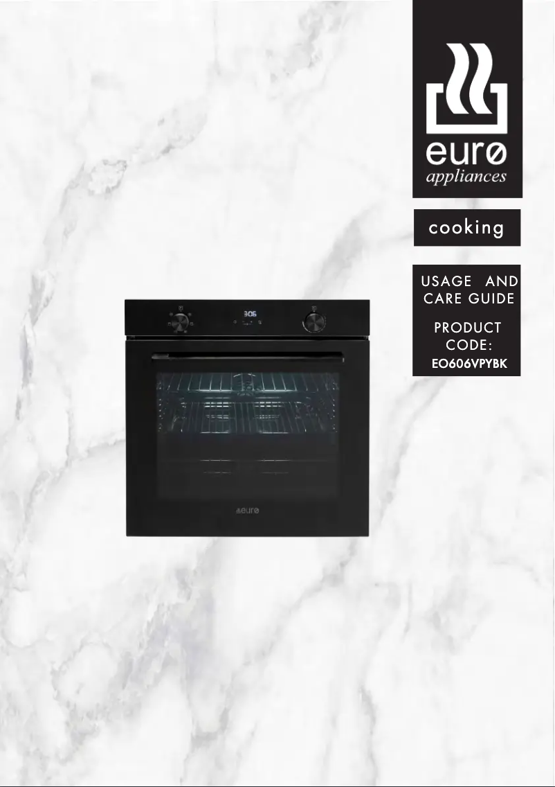 Page n°1 - Manuel utilisateur Euro Appliances EO606VPYBK