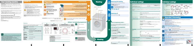 Page 1 of the manual User Manual Bosch WAQ2037XEE