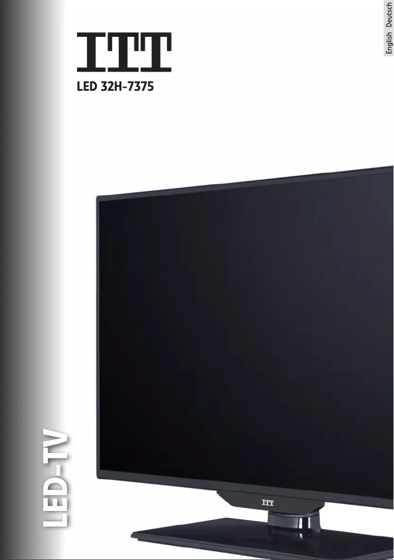 Image de la première page du manuel de l'appareil LED 32H-7375-S