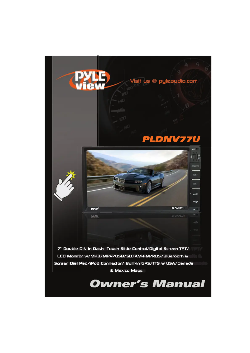 Page n°1 - Manuel utilisateur Pyle PLDNV77U