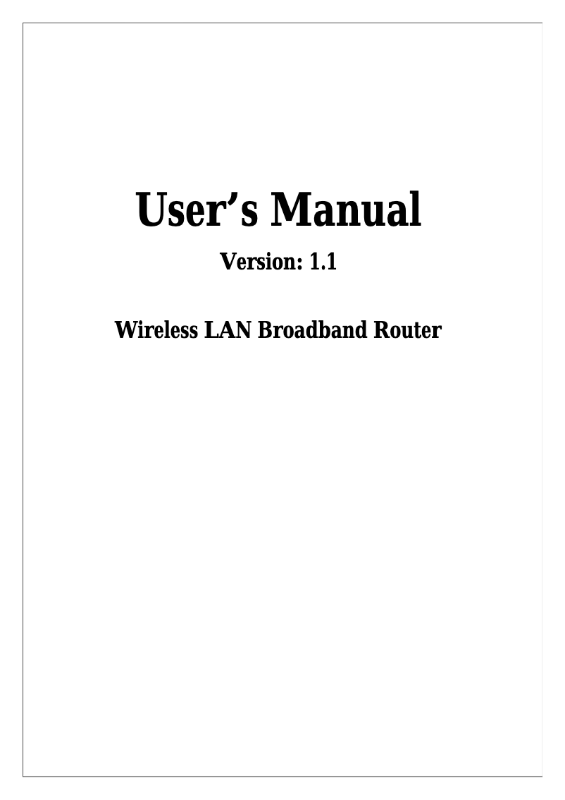Page 1 de la notice Manuel utilisateur Zonet ZSR1114WE