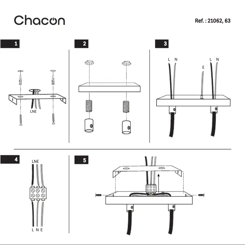 Página 1 del manual Manual de usuario Chacon 21063