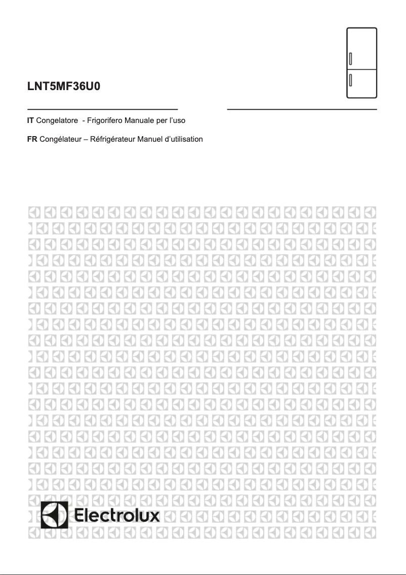 Page 1 de la notice Manuel utilisateur Electrolux LNT5MF36U0