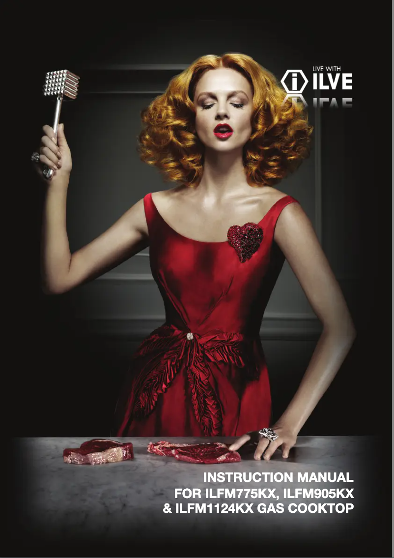 Image de la première page du manuel de l'appareil ILFM775KX