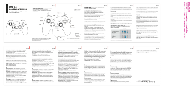 Imagen de la primera página del manual del dispositivo MGP-24