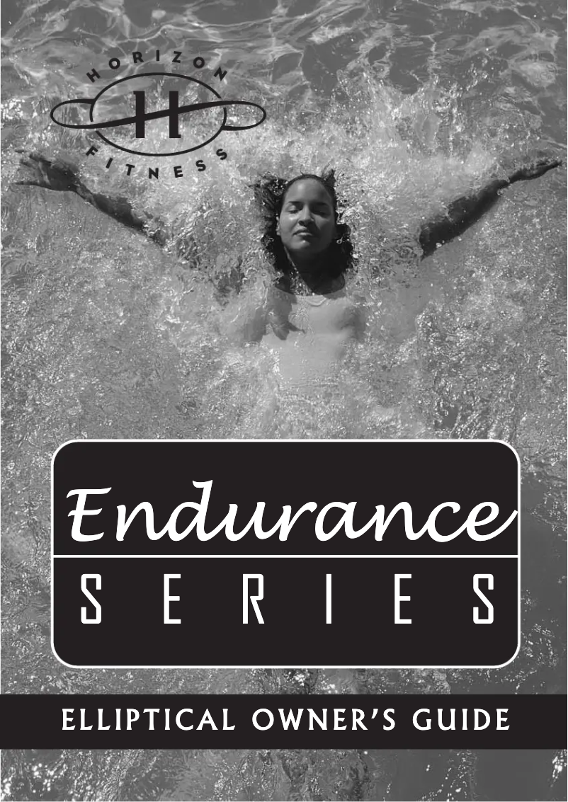 Image de la première page du manuel de l'appareil Endurance 200