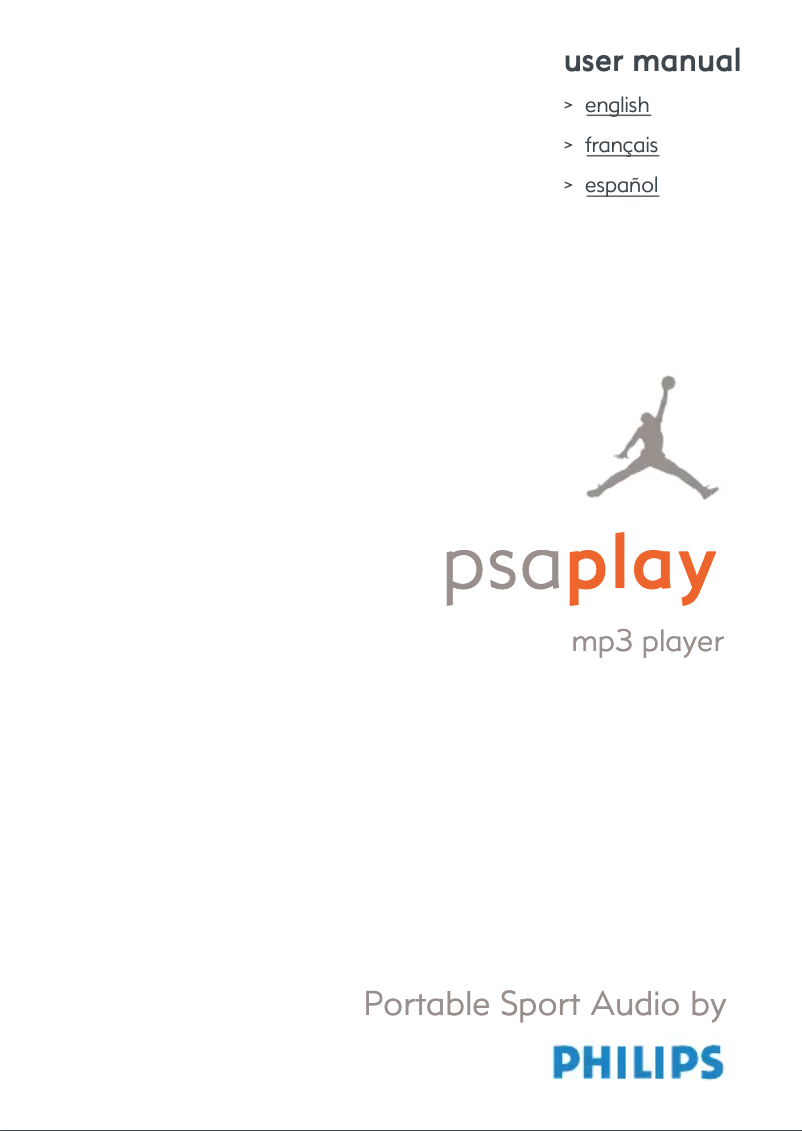 Page 1 de la notice Manuel utilisateur Philips ACT216