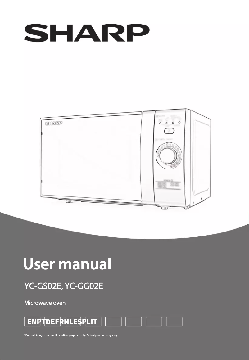 Page n°1 - Manuel utilisateur Sharp YC-GG02E