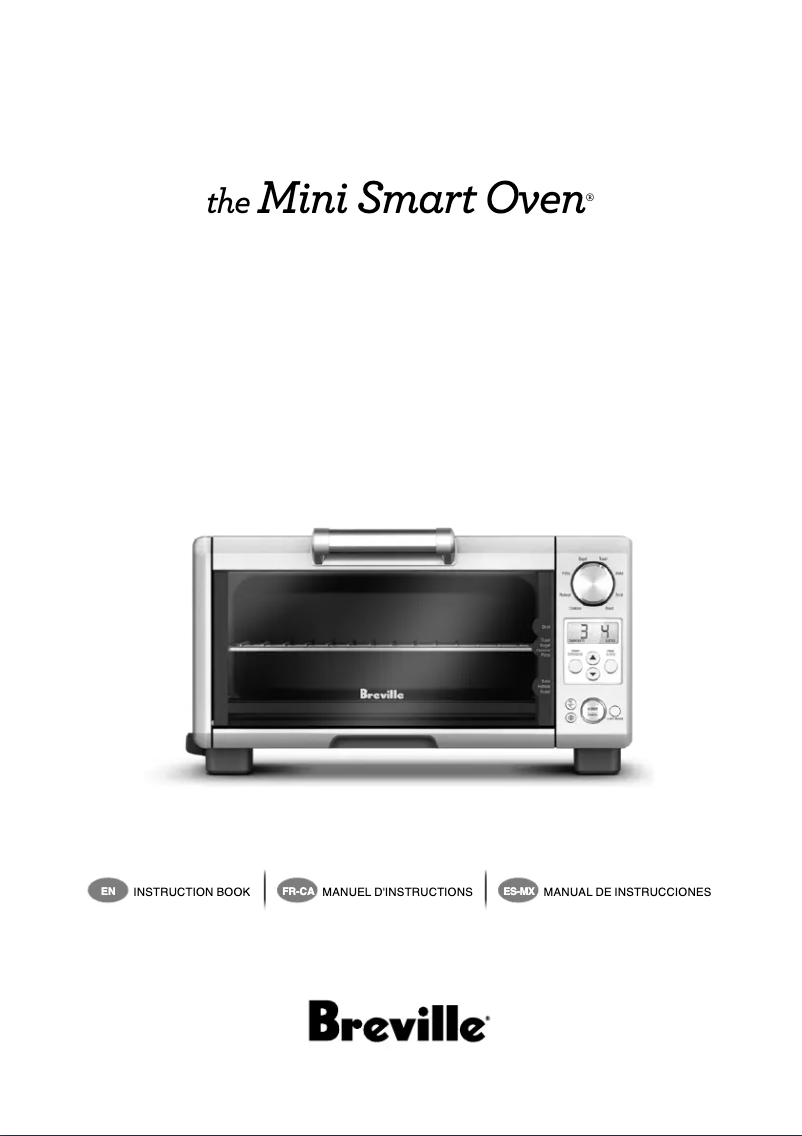 Page 1 de la notice Manuel utilisateur Breville the Mini Smart Oven BOV450