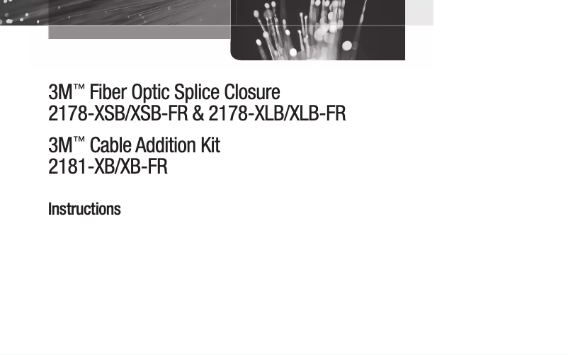 Image de la première page du manuel de l'appareil 2178-XSB