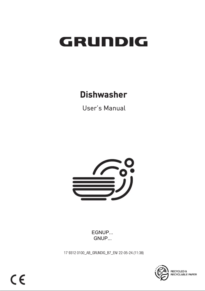 Page n°1 - Label énergétique Grundig GNUP3540W