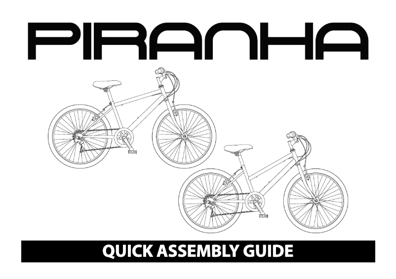 Page n°1 - Manuel utilisateur Pazzaz Diamond 24 inch Wheel Size Kids Bike