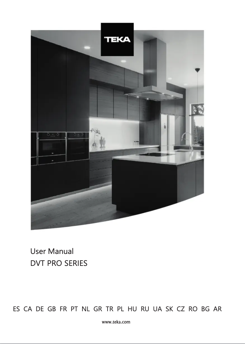 Page 1 de la notice Manuel utilisateur Teka DVT 98660 TBS