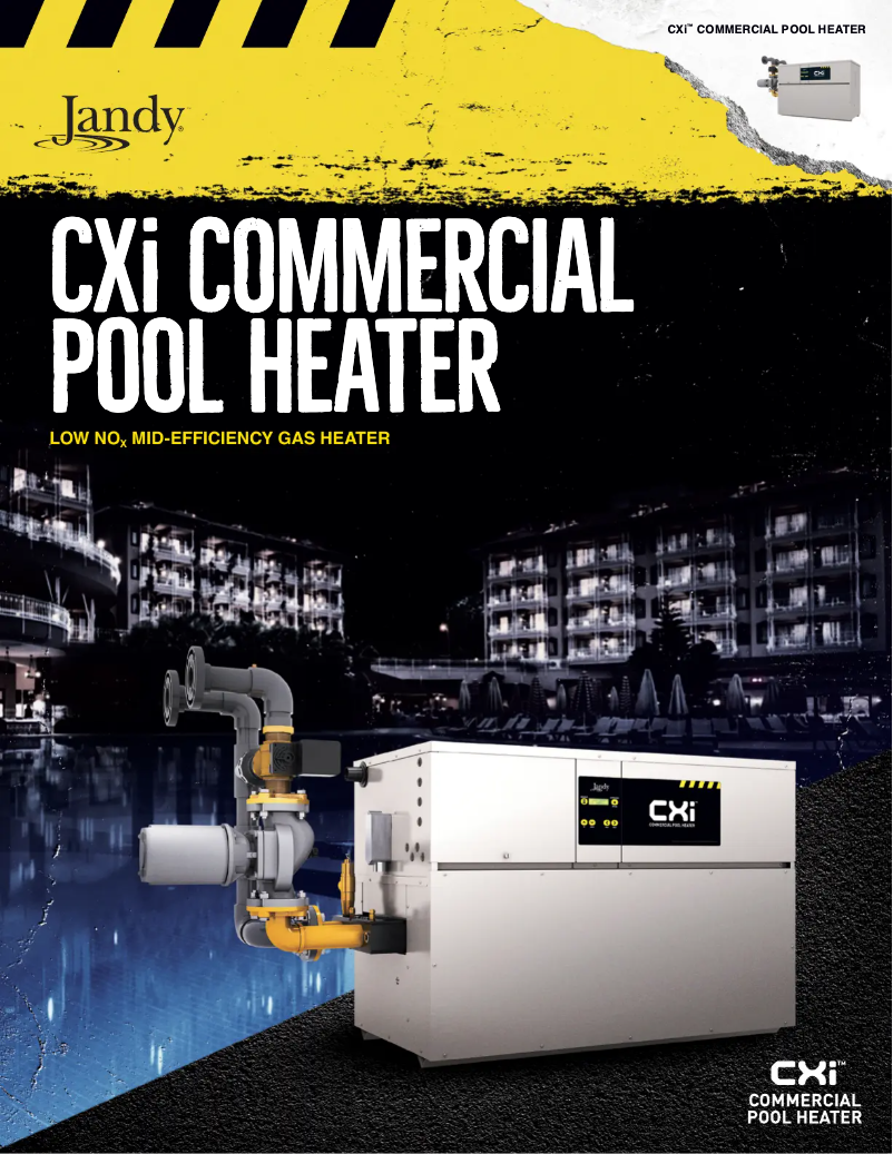 Page n°1 - Brochure JANDY CXI650NN