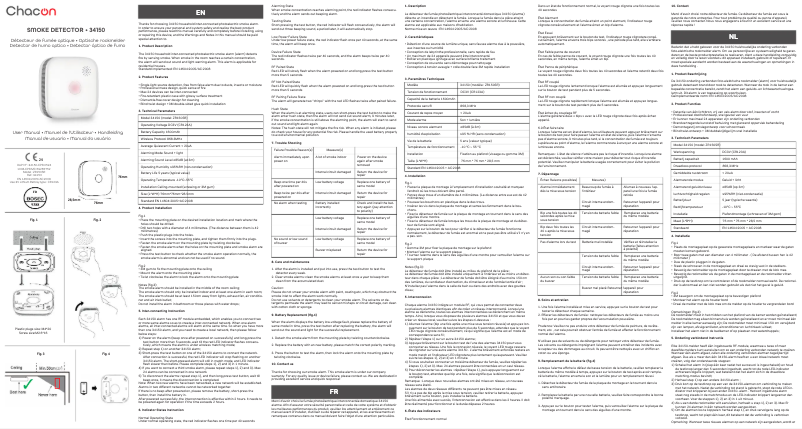 Page n°1 - Manuel utilisateur Chacon 34150